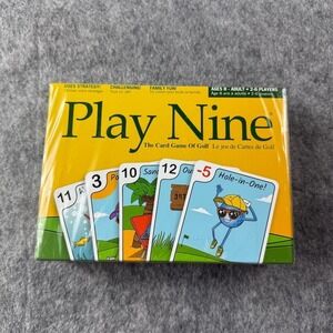 Play Nine The Card Game of Golf Family Strategy Game 2-6 Players Ages 8+